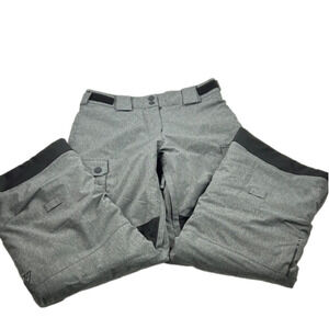 NWOT Ripzone grey snowboard  snowpants Youth size Large